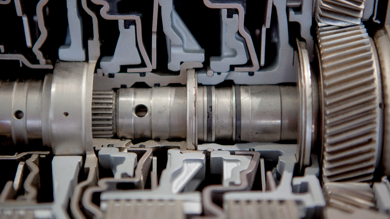 Illustration for article titled Inside a Transmission - Photos of the black magic and the METAL